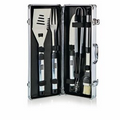 Fiero 5 Piece Stainless Steel BBQ Tool Set in Aluminum Case